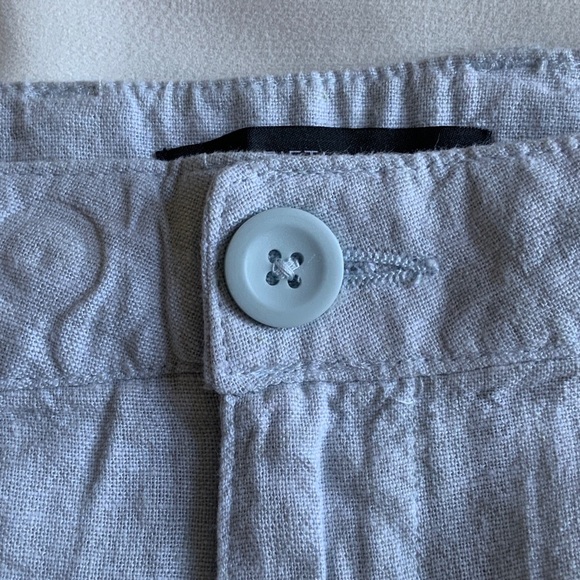 Saks Fifth Avenue Men's Light blue Flat Front Shorts - Picture 7 of 9